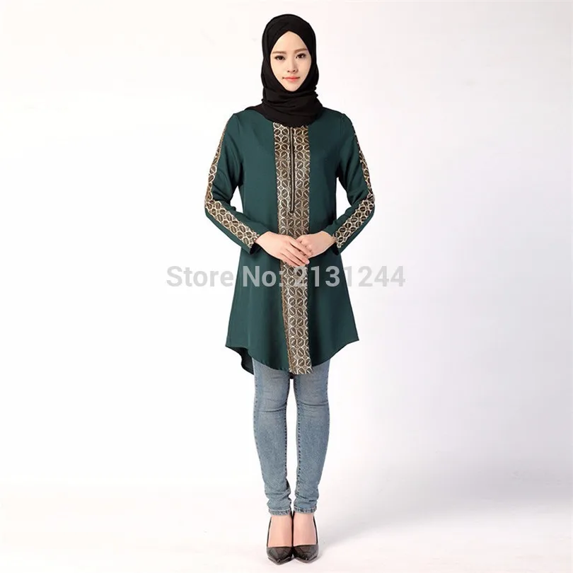 Новинка Jilbabs длинный рукав Abayas кафтан арабское женское платье Турция Дубай стиль