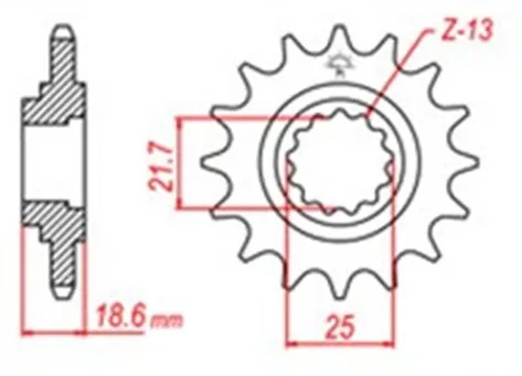 

520 Chain 15T Motorcycle Front Sprocket pinion For Kawasaki Z750 04-12 Z750R 11-12 Z750S 05-06 Z800 13-16 ZR750 04-12