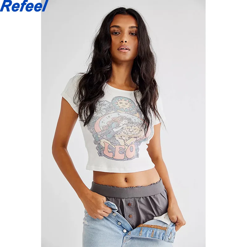 

Clothing Women T-Shirts Graphic Tshirts Women's Tops tiger Animal Ladies Funny Tees Short Sleeve Cartoon Print Harajuku