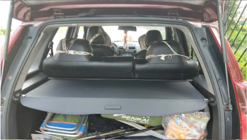 RAV4 автомобиля задний багажник защитный лист для багажника Экран щит козырек крышка для Toyota RAV4 для Toyota Previa RAV 4 2013