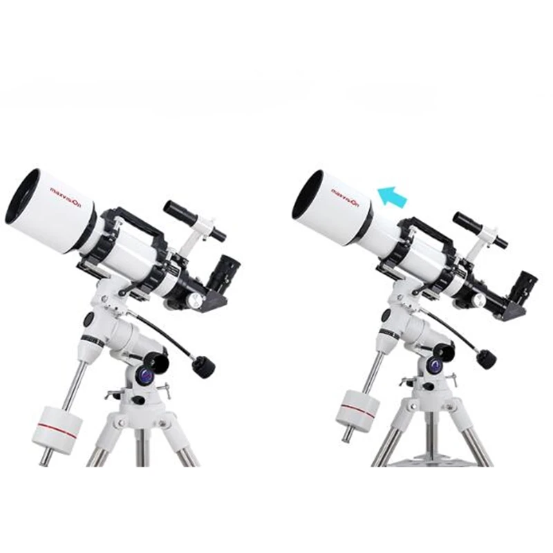 Maxvision 102/700 мм двухскоростной ED астрономический телескоп с немецким
