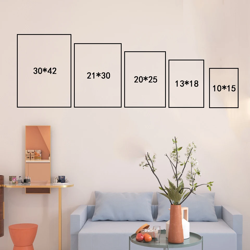 Скандинавский Hd Домашний простой Океанский парусник и Heigl плакат картина маслом