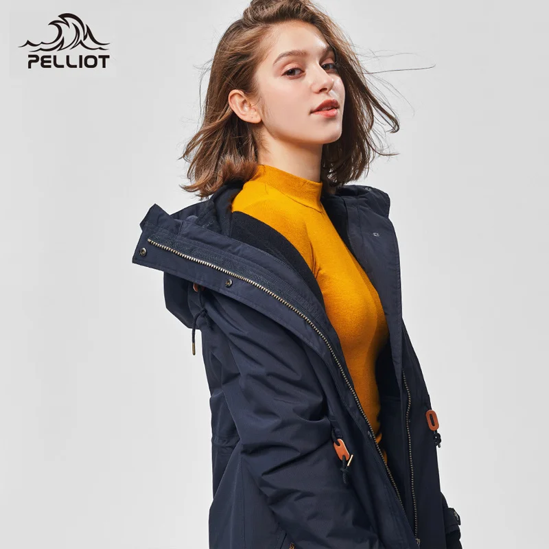 Pelliot туристическая Женская куртка зимние куртки softshell Ветровки
