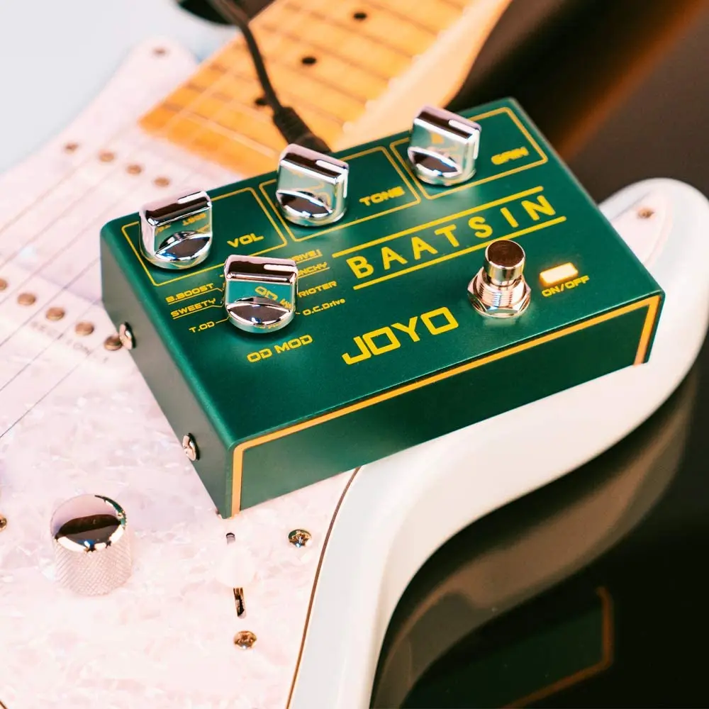 JOYO R 11 BAATSIN классический Overdrive педаль 8 Разных OD/DS Педаль Эффекта Искажения для