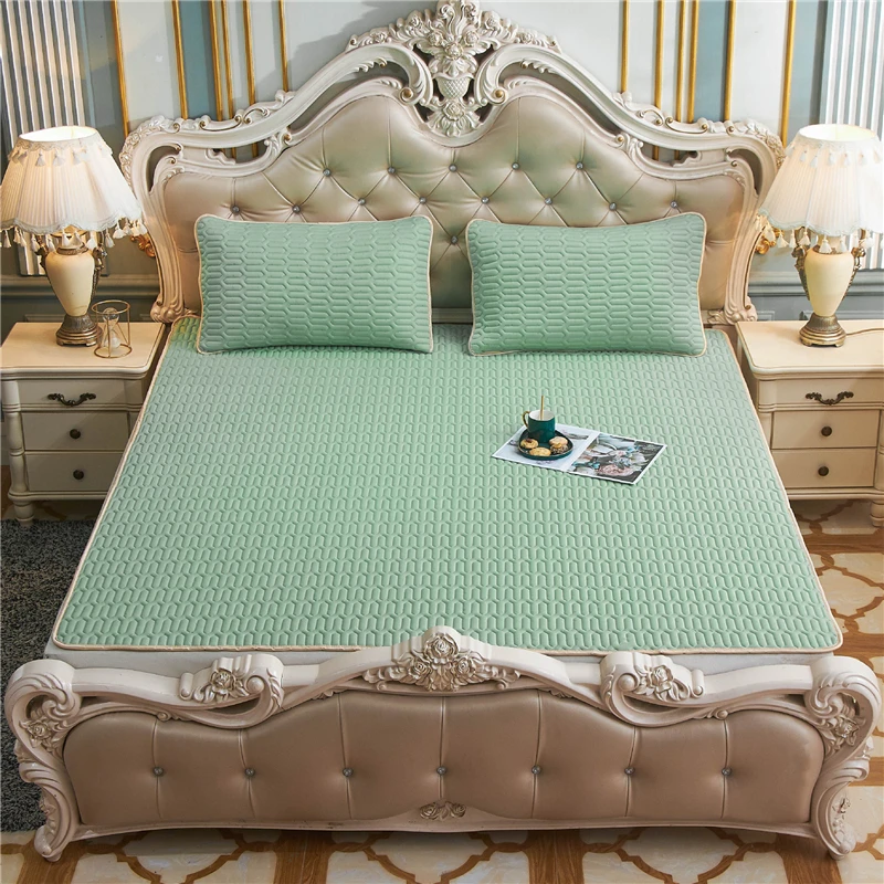 Комплект постельного белья розового цвета матрас с наволочкой нано латекс