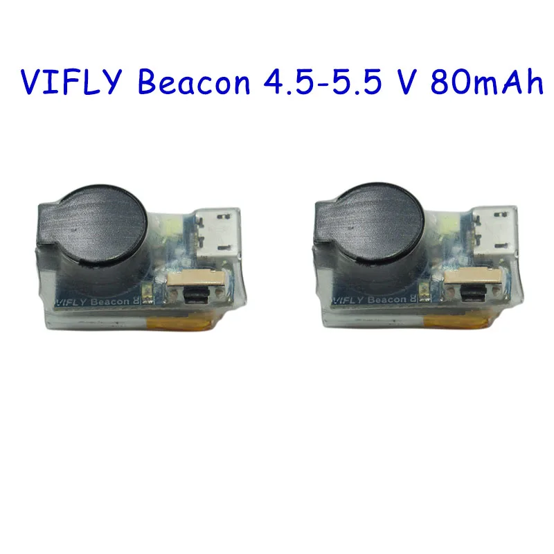 1 /2 шт. VIFLY Beacon 4 5 В 80 мАч Беспроводной Автономный Дрон зуммер для