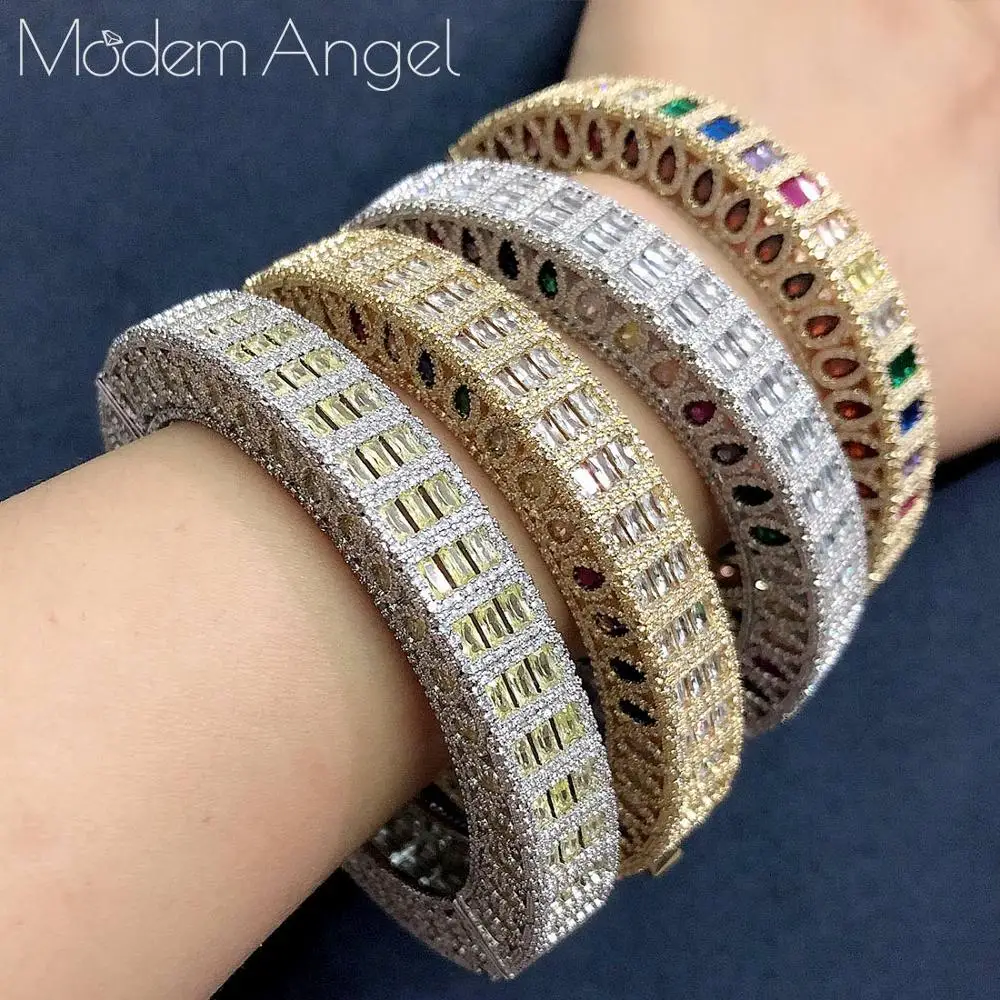 Женский комплект украшений ModemAngel Свадебный из кольца и с микро кубическим