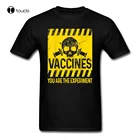 Рубашка для эксперимента, мой тело, мой выбор, вакцина, анти-вакцина, футболка, S-5Xl хлопковая футболка