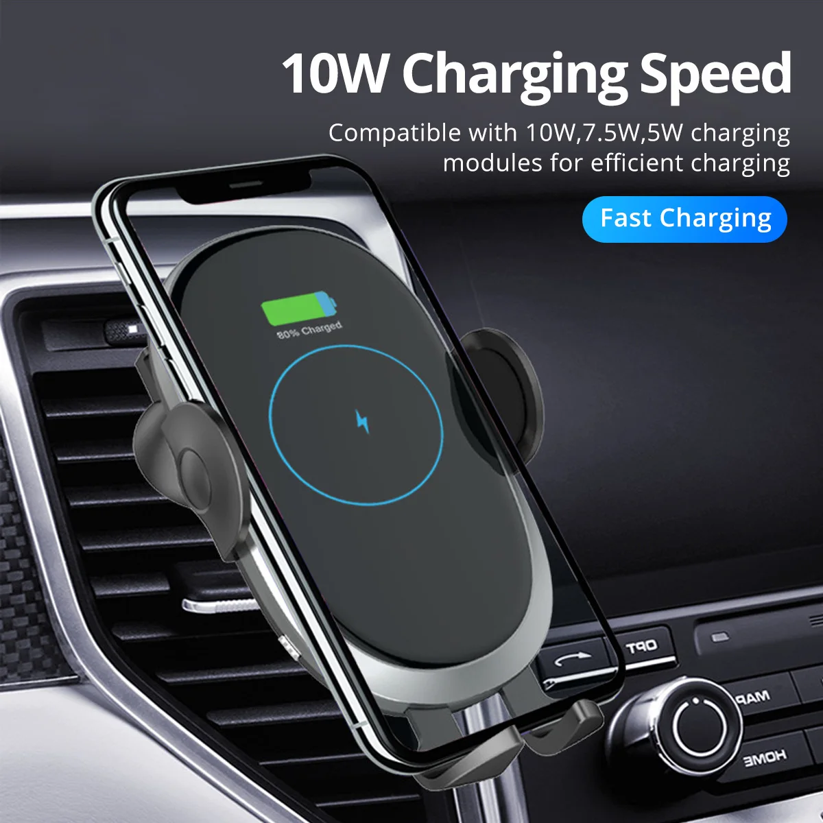 car wireless charger holder 15w qi fast charge charger for iphone 12 11 samsung s20 s10 usb infrared sensor phone holder mount free global shipping