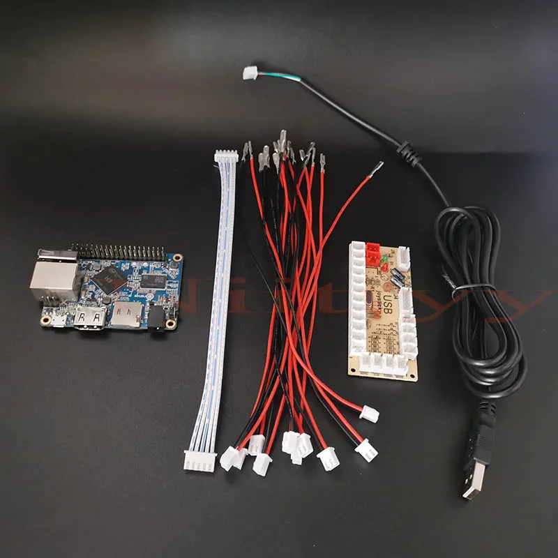 

Orange Pi PC 1GB H3 Quad-Core Zero Delay Arcade USB Encoder PC to Joystick Arcade Rocker Circuit Board Control Panel For MAME