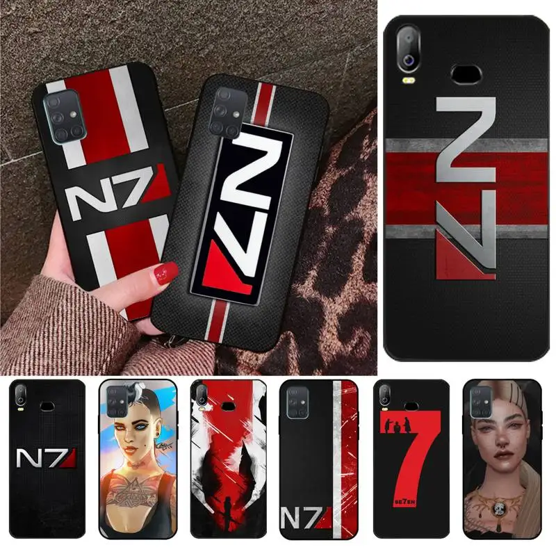 YJZFDYRM N7 Mass Effect мягкий чехол для мобильного телефона Samsung Galaxy A01 A11 A31 A81 A10 A20 A30 A40 A50 A70