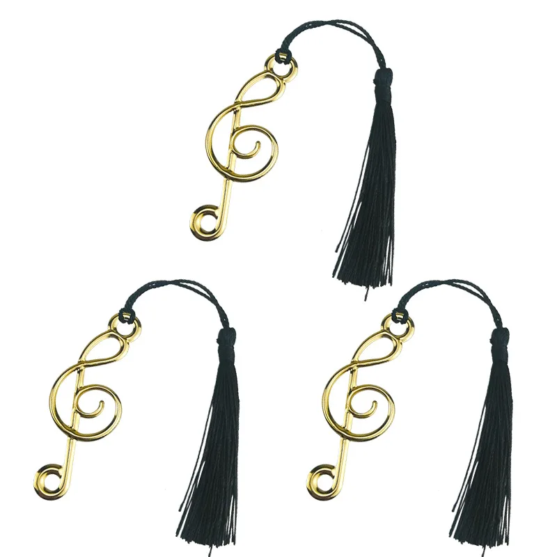 Музыкальная нотка металлическая закладка для свадебной вечеринки подарок на