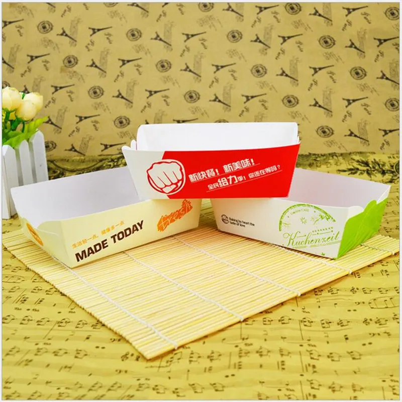 WHOLESALE Paper Bowl box fast food french fries cheesy potato wedges takeaway 100PCS LOWEST PRICE | Дом и сад