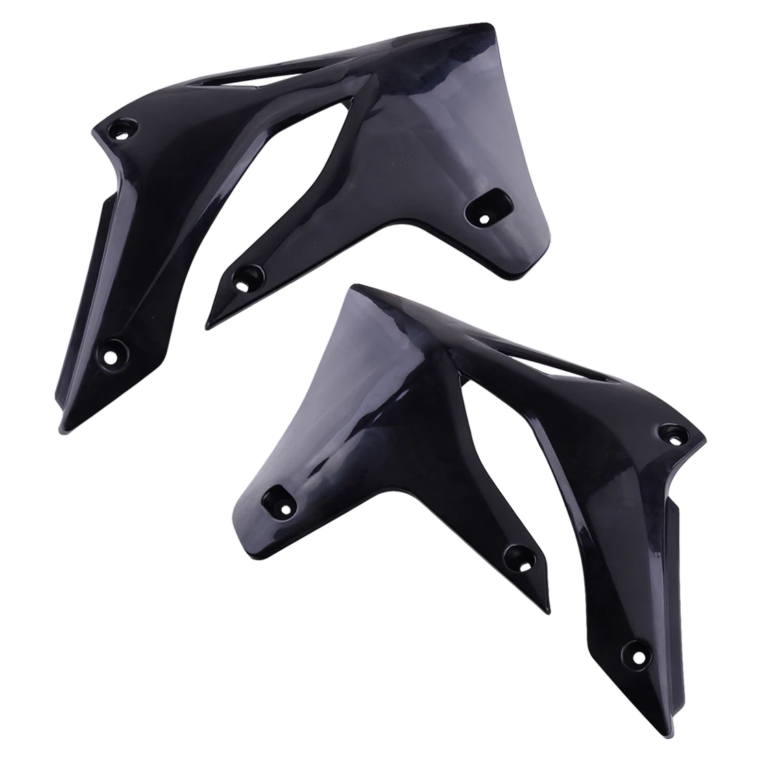 

2pcs Black Motorcycle Front Fuel Tank Fairing Side PP Plastic Cover Fit for Kawasaki KLX250 KLX300 1994-2003 2004 2005 2006 2007