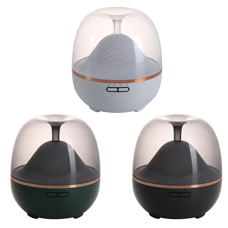 

600ml Mountain View Essential Oil Aroma Diffuser Air Humidifier with LED Lamp