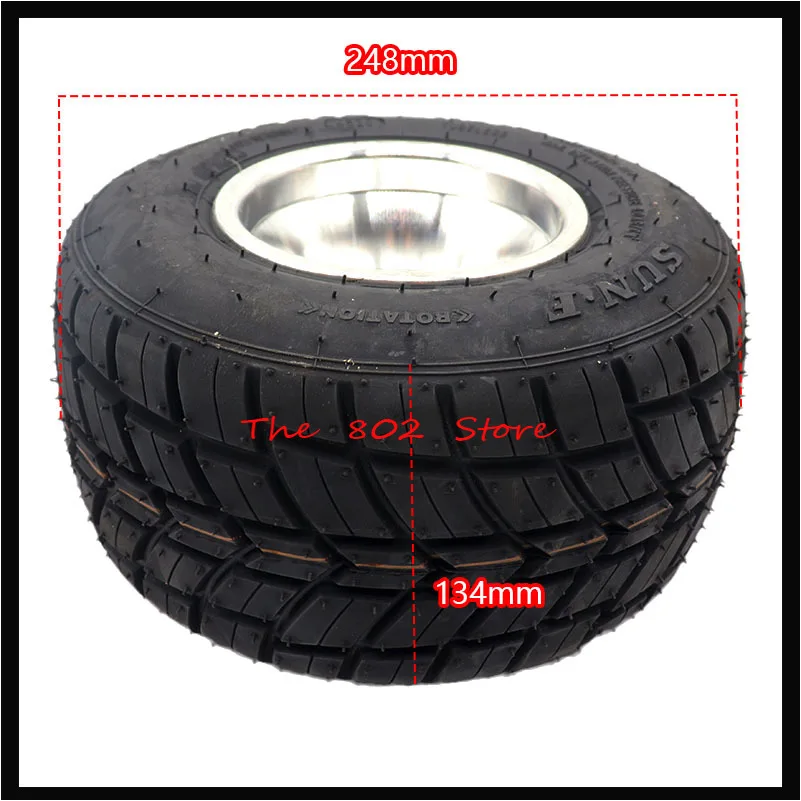 Шина 10x168-5 с ступицей из алюминиевого сплава 5-дюймовые колеса подходят для карт