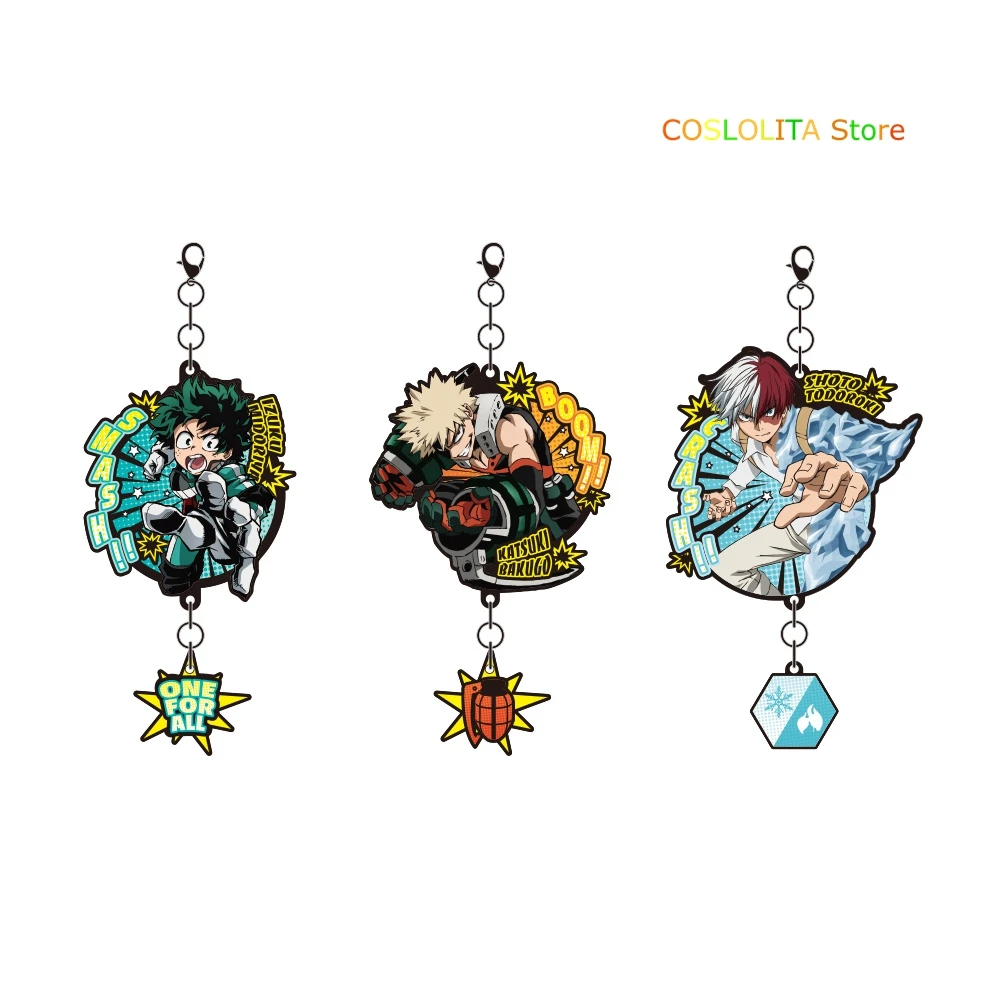 Аниме Мой герой Академия Midoriya Izuku Косплей Todoroki Shoto акриловый брелок школьная