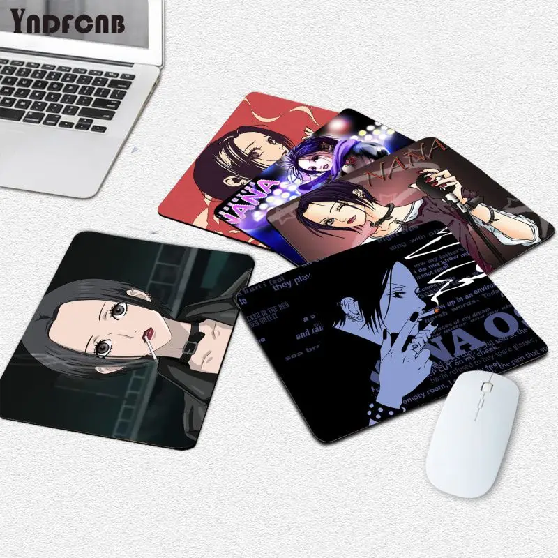 

YNDFCNB Non Slip PC Japan Anime NANA Customized MousePads Computer Laptop Anime Mouse Mat Top Selling Wholesale Gaming Pad mouse