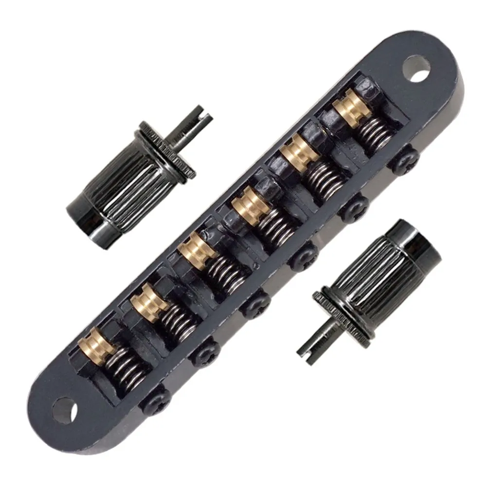 

6 String Guitar Roller Saddle Bridge For Les Paul EPI Electric Guitars T-O-M EPI Electric Guitar Roller Saddle Bridge String