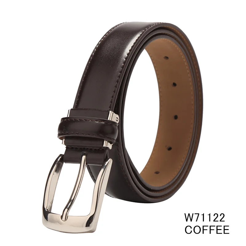 BISON DENIM Высококачественный ремень из коровьей кожи для мужчин деловой мужской