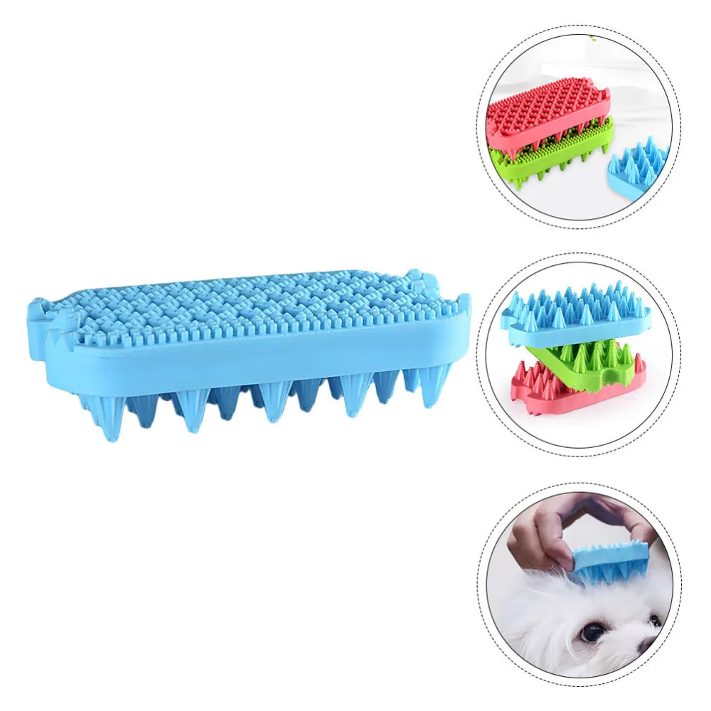 

Pet Bath Brush Dog Bath Tool Comb Cleaning Beauty Hair Pet Accessories