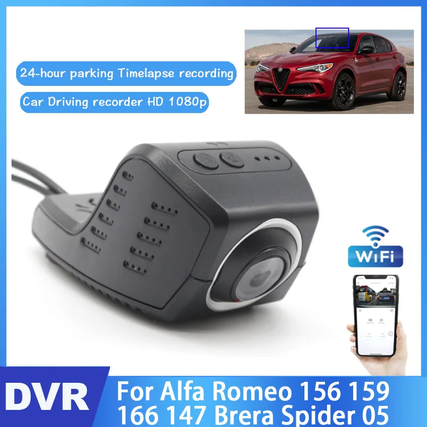 Car Wifi Dvr Camera For Alfa Romeo 156 159 166 147 Brera Spider 05 Novatek 96672 Car Dash Cam Video Recorder