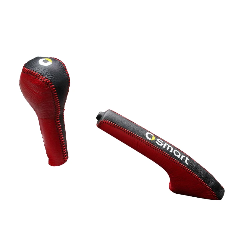 Кожаный защитный чехол для автомобильного рычага переключения передач с ручным