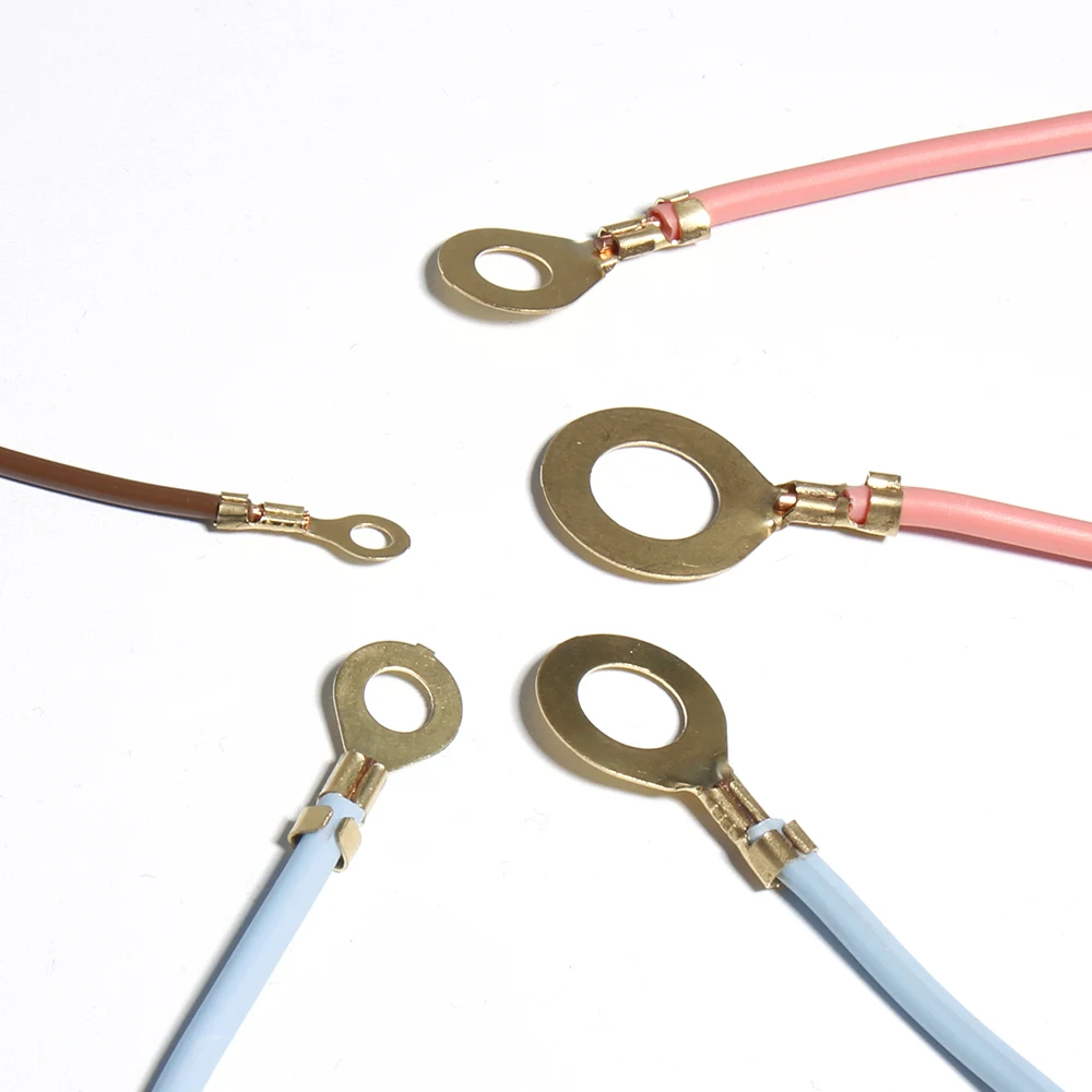 100 шт. кабельные наконечники соединитель обжимные клеммы проводов