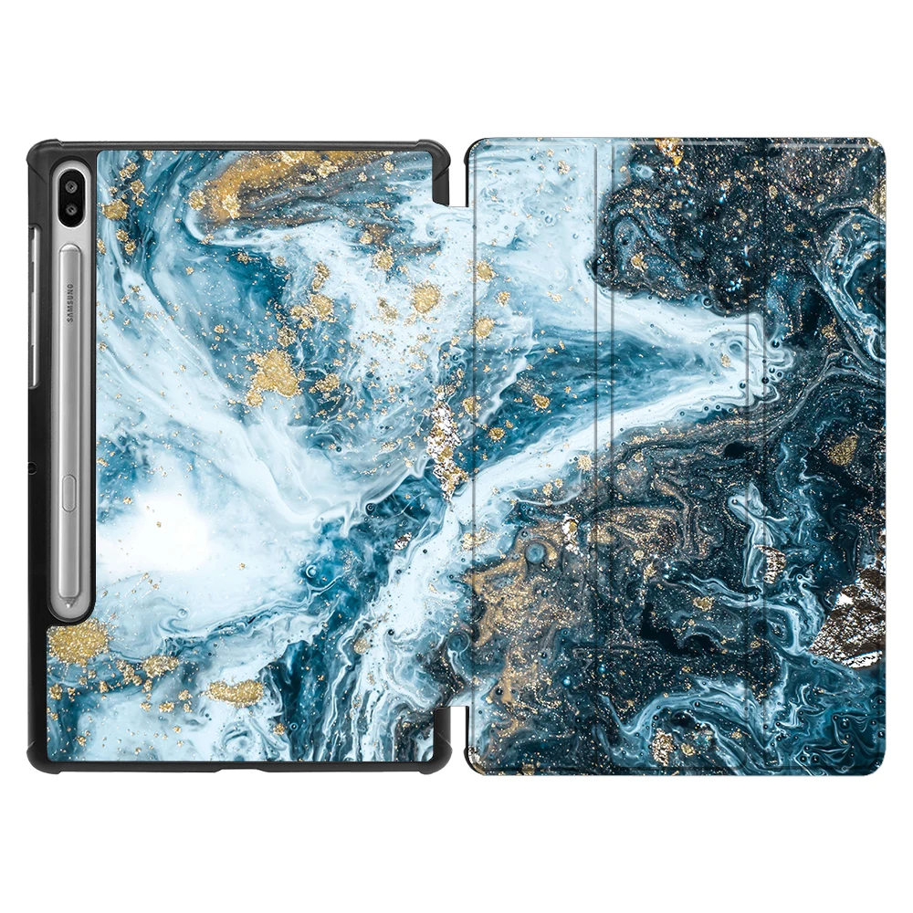 SS10 Чехол MTT для samsung Galaxy Tab S6, 10,5 дюймов, SM-T860, T865, T867, из искусственной кожи, Магнитная подставка, умный чехол, чехол, Авто Режим сна/пробуждения - Цвет: SS10