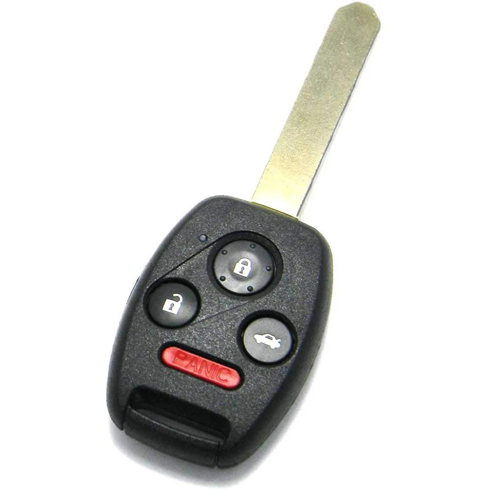

2Pcs 4 Button Keyless Entry Remote Key Fob Shell Case Cover Fit for 08-11 FOR Ho*nda FOR Ac*cord