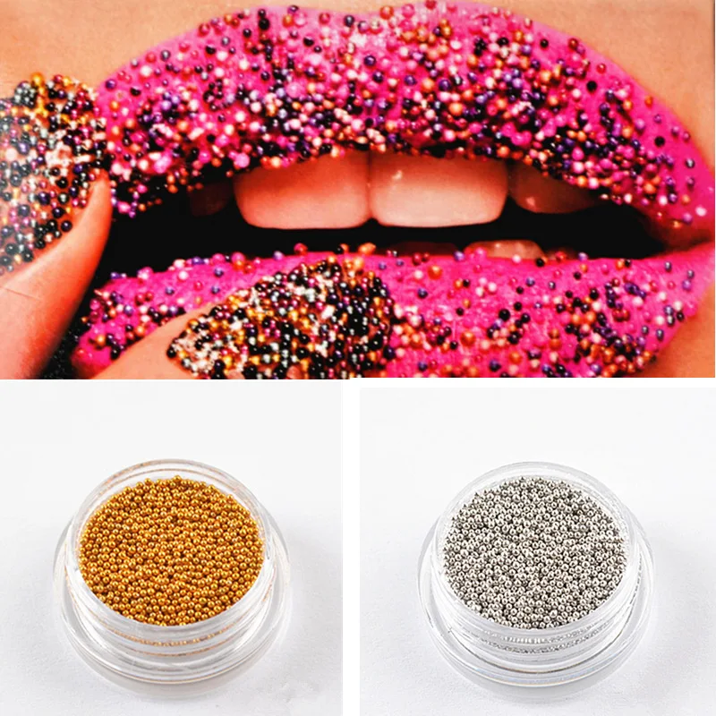 TCST-015 Nail Rhinestone Shiny Glass 3D Crystal Mini Small Beads Art Decorations AB DIY Stone Caviar | Красота и здоровье