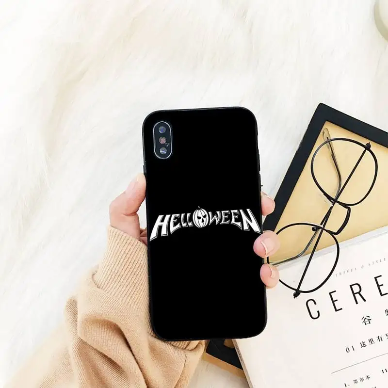 

YNDFCNB helloween band Custom Soft Phone Case For iPhone 11 8 7 6 6S Plus X XS MAX 5 5S se 2020 11 12pro max iphone xr case