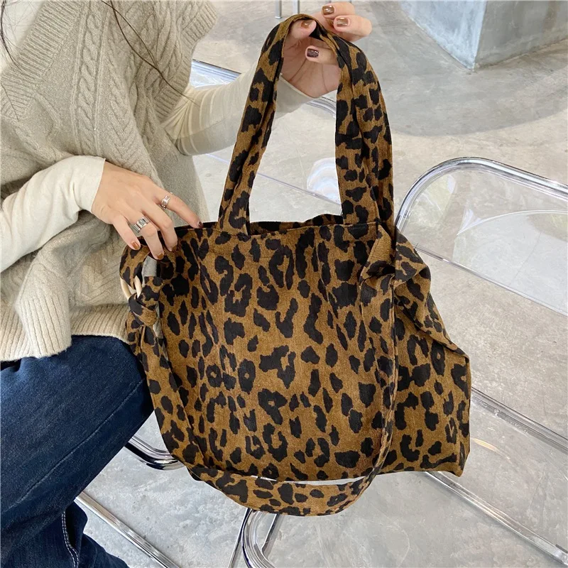 

Fashion Women's Canvas Tote Bag Retro Printing Casual Large Capacity