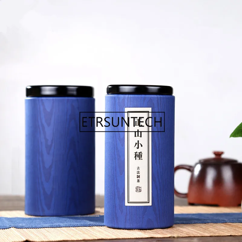 80pcs bark stripe Tea Packaging Tube Drawing Tube Wrapping Packaging Wholesale Kraft Coffee Paper Tube Oil painting cylinder
