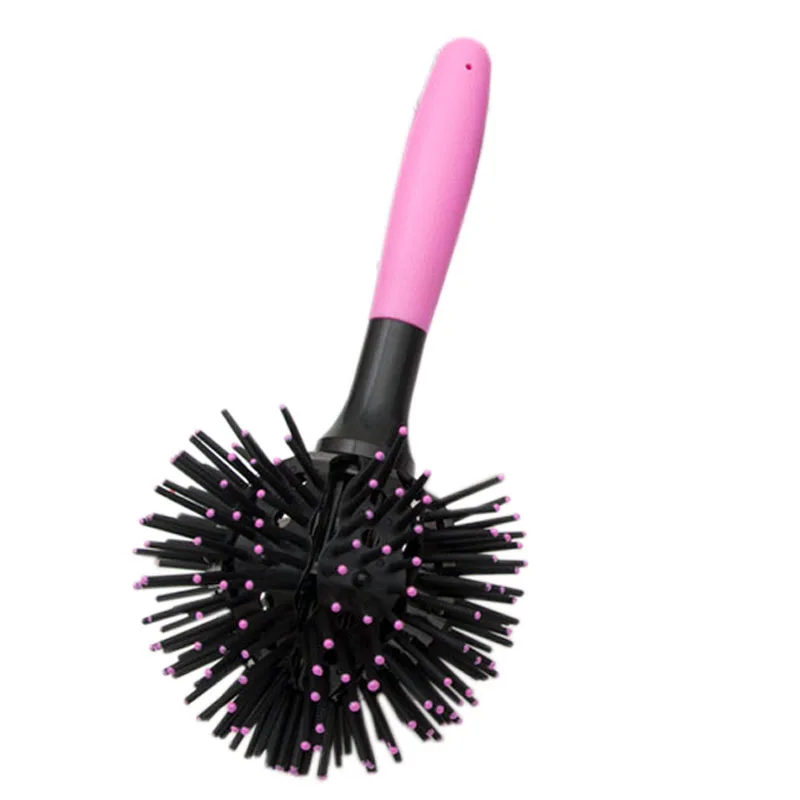 Япония 3D бомба для вьющихся волос щетка мяч укладки Сферический Массажер