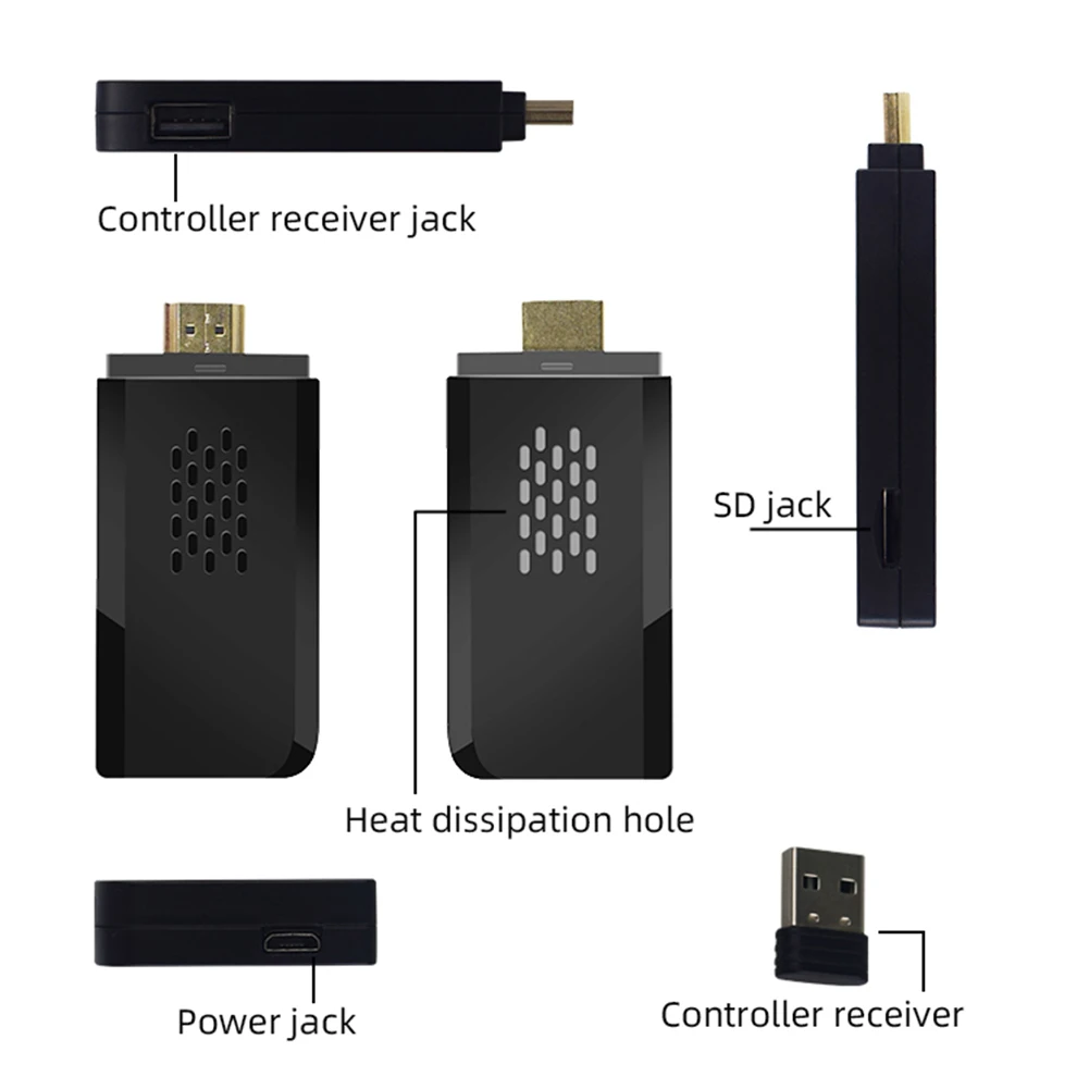 Y3 Slim/Y3 Lite4K HD ретро-ТВ игровая видео приставка геймпад HDMI-совместимый портативный
