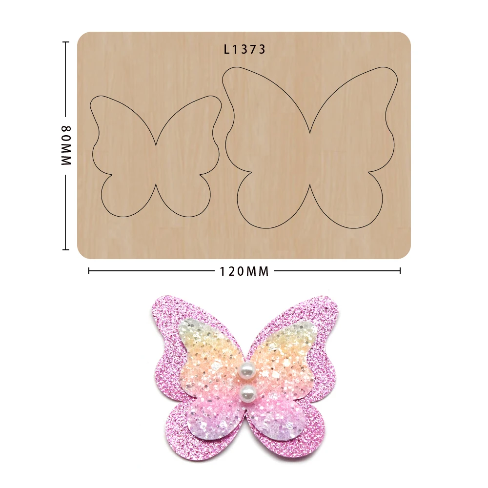 Новые деревянные штампы в виде бабочек для скрапбукинга Ремесленные подходящие