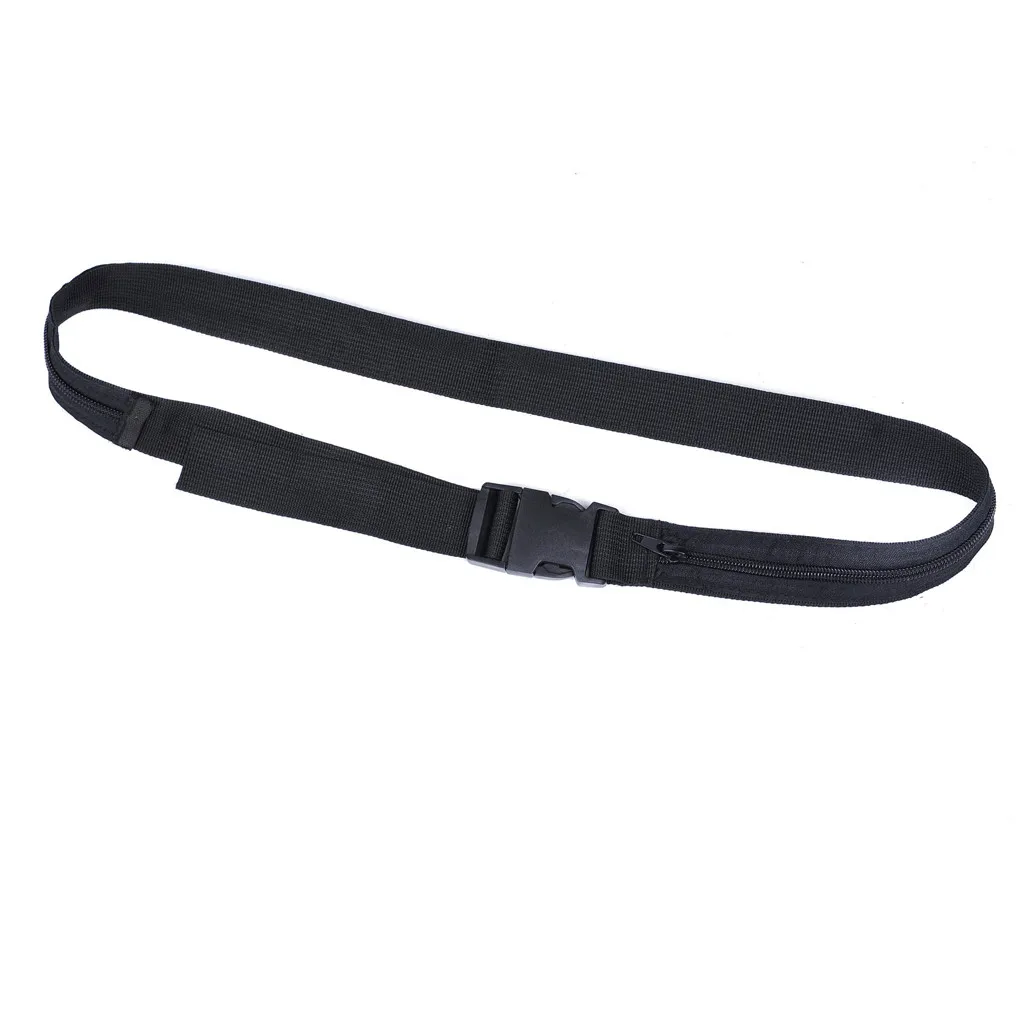 Дорожный ремень безопасности для денег скрытый карман кошелек с защитой от кражи