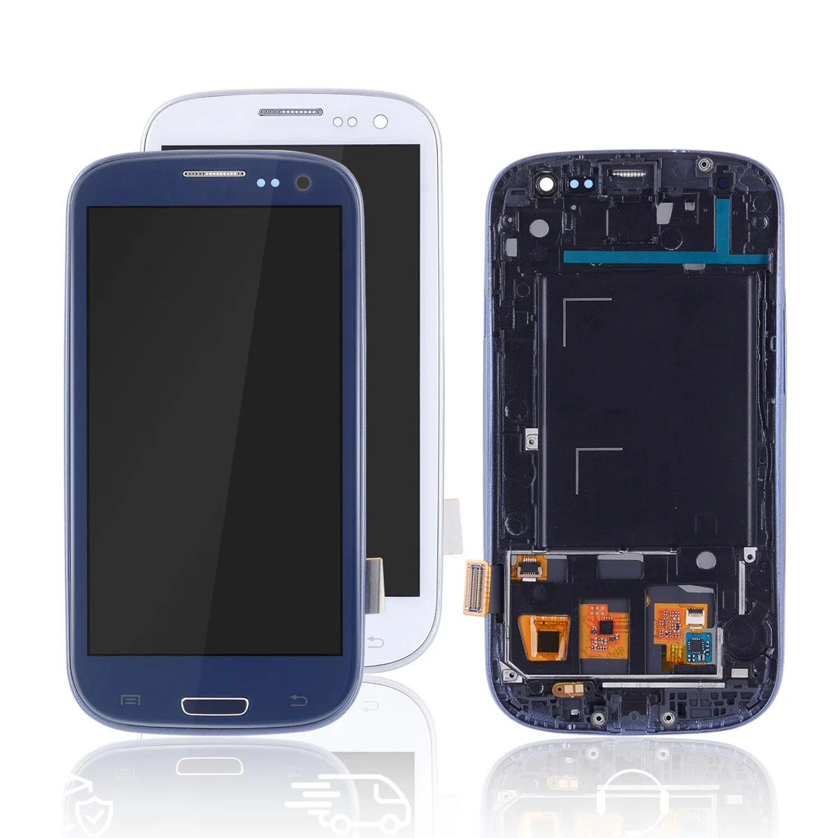 Оригинальный дисплей для SAMSUNG Galaxy S3 i9300 i9300i сенсорный экран дигитайзер Замена ЖК