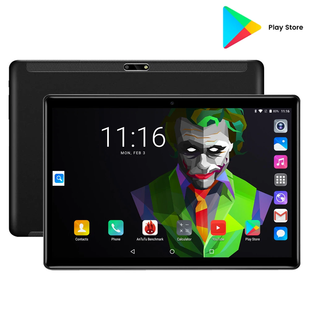 10-дюймовый планшет глобальной версии 2 Гб ОЗУ 32 ПЗУ 4G FDD LTE 1920*1200 IPS две sim-карты 8 0 МП