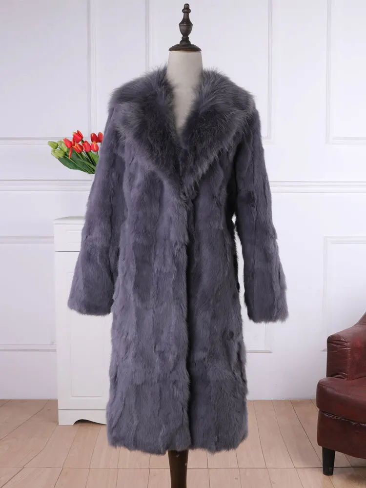 Women real mink coats female mink fur coat genuine long fur coat ladies winter clothes oversize 6xl 5xl 7xl natura fur coats