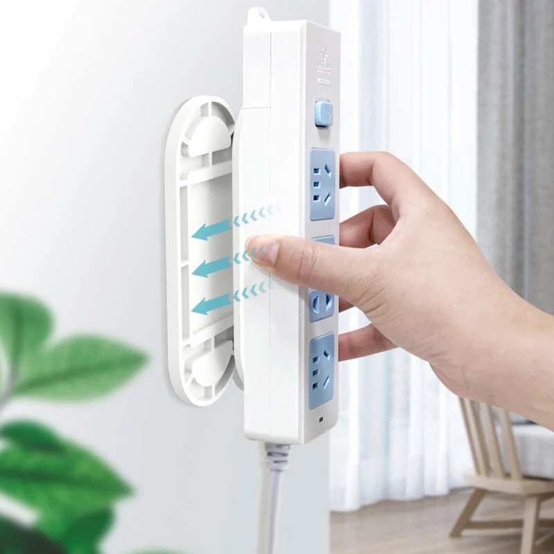 Кабельный органайзер розетка настенная подвесная полоса фиксация стикер