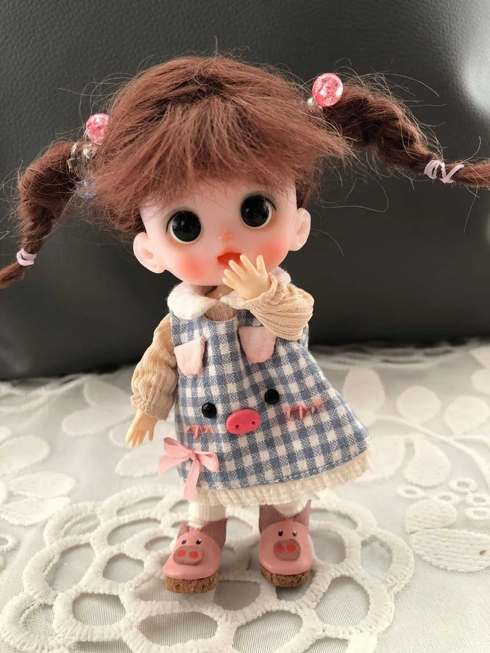 OB11 кукла голова Кастомизация 1/8 BJD куклы OB Полимерная глина