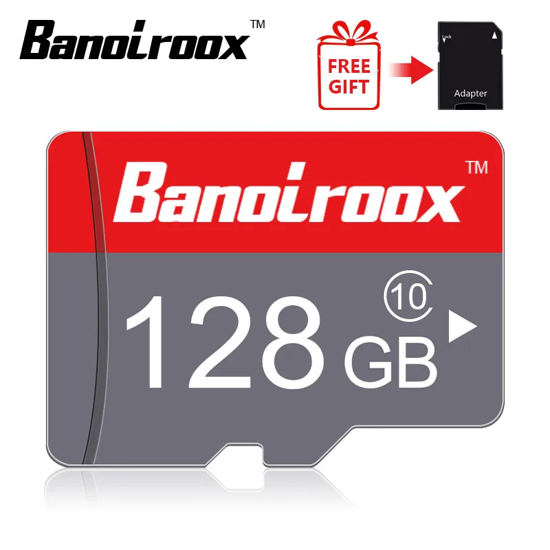 128GB with adapter Оригинальная карта памяти класс 10 128 Гб 64 ГБ 32 ГБ micro sd карта 16 ГБ 8 ГБ cartao de memoria 4 Гб C6 microsd mini TF карты+ адаптер - Емкость: 128GB with adapter