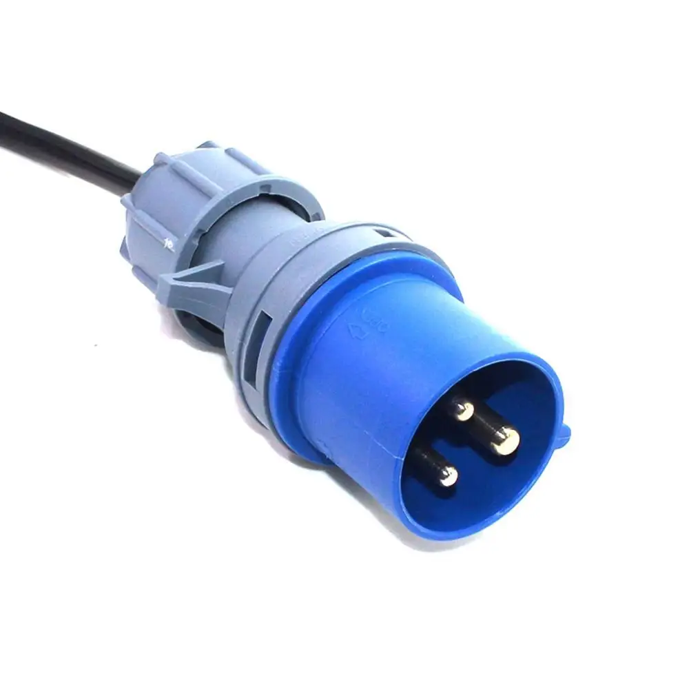 Штепсельная Вилка IEC316P6 к шнуру питания IEC320 C19 промышленный сверхмощный