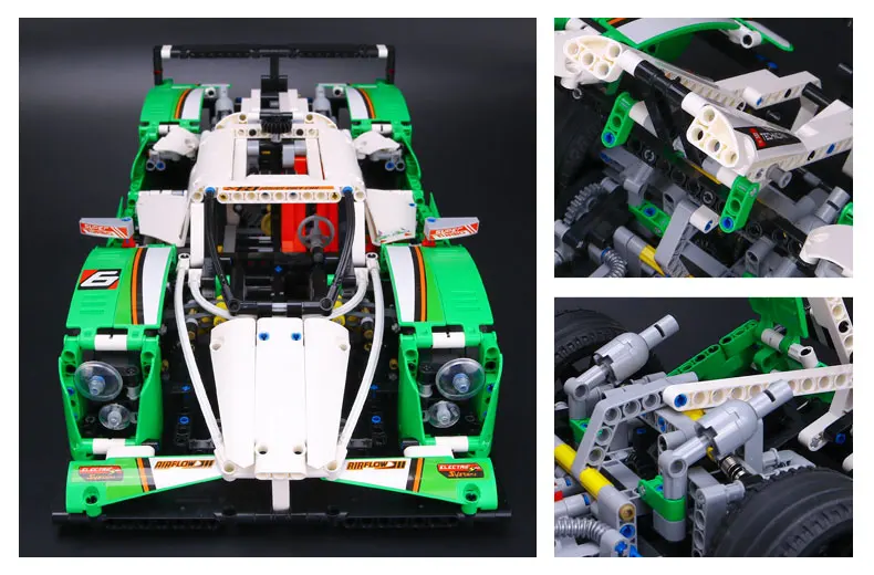 20003 Technic Car Toys 42039 24 часа Гоночная машина f1 строительные блоки кирпичи Обучающие собранные автомобильные игрушки детские рождественские подарки