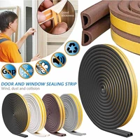 5m car door sealing strip door and wndow gap sound absorbing foam self adhesive weather strip strong sound insulation material