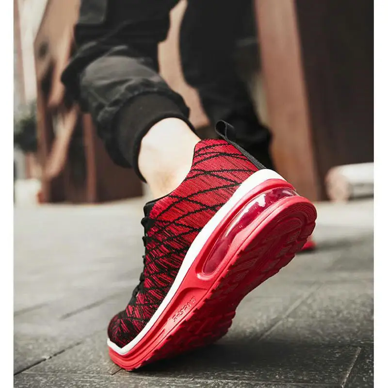 

Couple Air Running Shoes Fashion Breathable Outdoor Male Sports Shoes Lightweight Sneakers Women Comfortable Athletic Footwear
