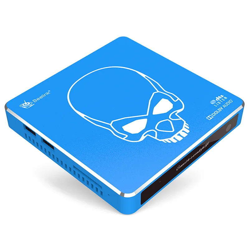 ТВ приставка Beelink GT King Pro Android 9 0 4 ГБ 64 Amlogic с двойной системой Linux 2 ГГц + 5 8 Wi Fi BT HiFi
