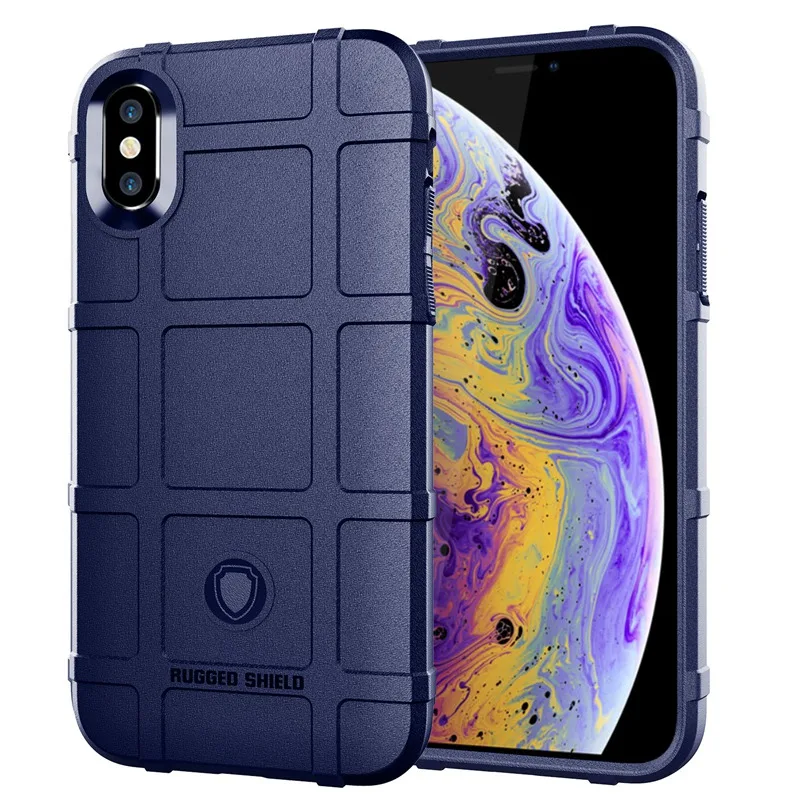 Phone Case For iPhone 11 Pro Max 6S 6 S 7 8 Plus Armor Shield Cover Rugged XR X XS Silicone |